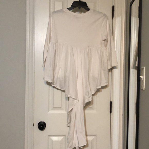 CQ by CQ size small white shirt - Picture 2 of 2